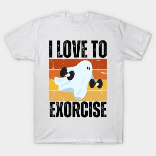 I Love To Exercise T-Shirt